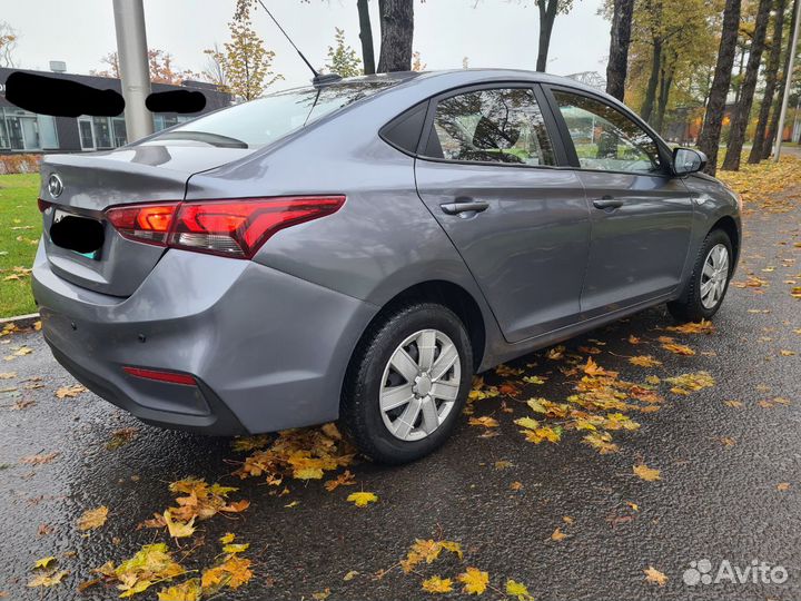 Hyundai Solaris 1.4 AT, 2018, 157 000 км