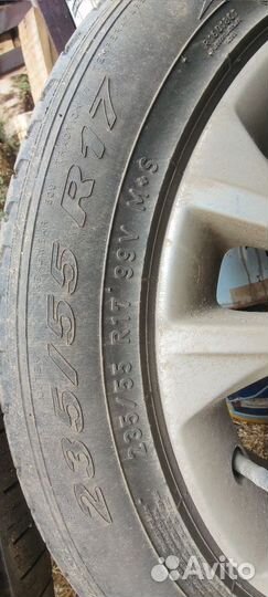 Литые диски r17 ford kuga2