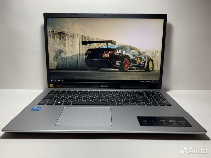 Новый ноутбук с гарантией Acer i3/8gb/IPs/FullHD