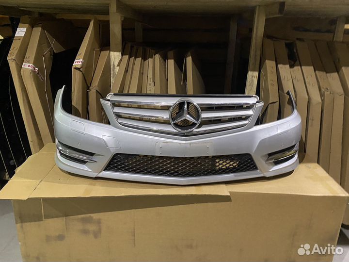 Бампер Mercedes 204 рестайлинг