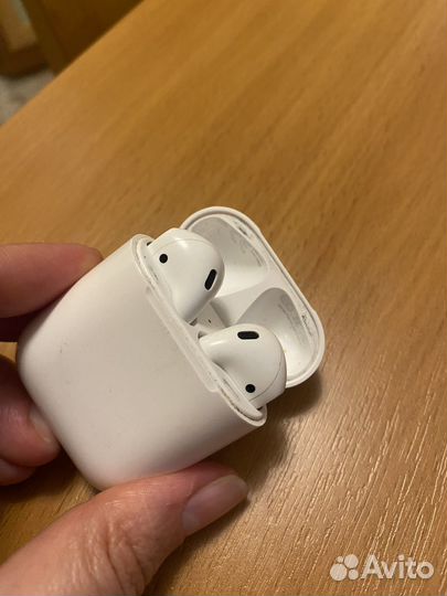 Наушники apple airpods 2 с кейсом