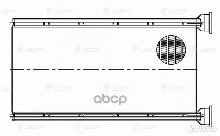 Радиатор отоп. для а/м Mitsubishi Pajero Sport