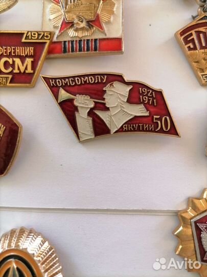 Раритетные значки СССР