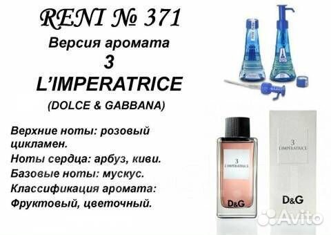 Наливные духи Рени