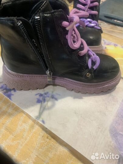 Ботинки демисезонные для девочки