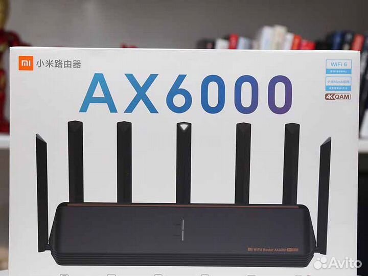 Wi-Fi Роутер Xiaomi Mi AIoT AX6000 - Оригинал