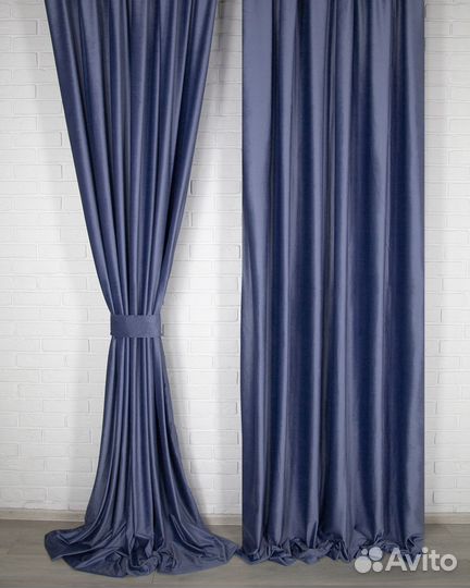 Бархатные шторы Беллиссимо фиалковый