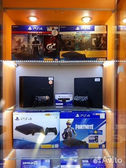 Игровая приставка Playstation 4 Slim 500Gb