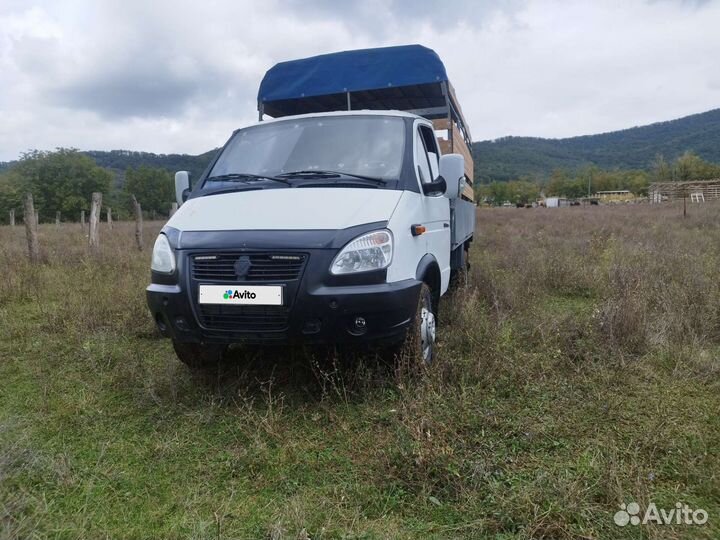 ГАЗ ГАЗель 3302 2.5 МТ, 2009, 424 654 км