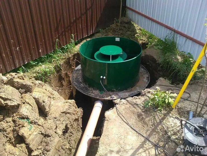 Монтаж автономной канализации септик / биостанция
