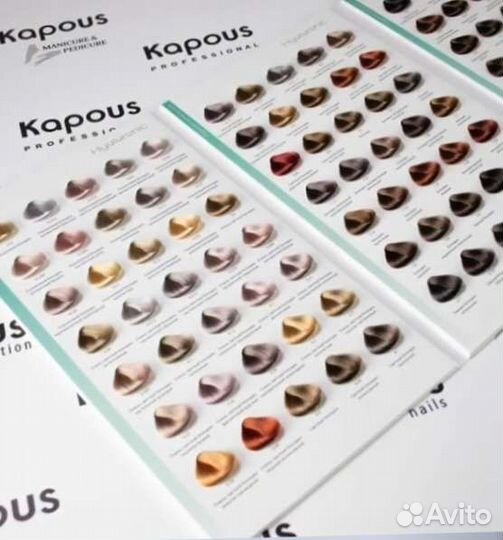 Kapous профессиональная косметика, краска капус