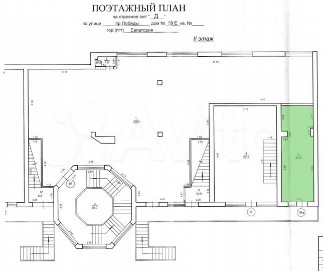 Помещение свободного назначения, 27 м²
