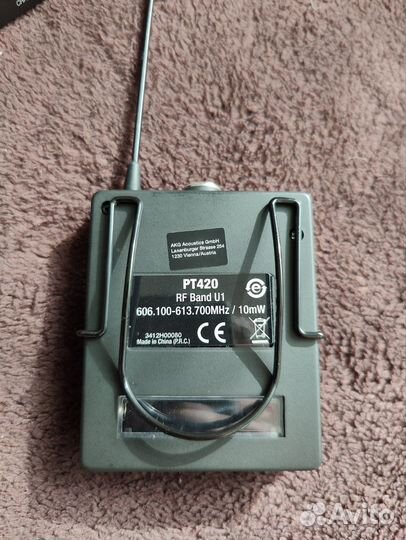 Радиосистема AKG с микрофоном