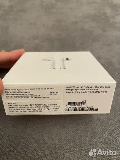 Коробка от airpods 1