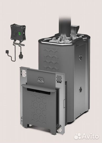 Печь для бани Эльма - 20 лгр Теплодар