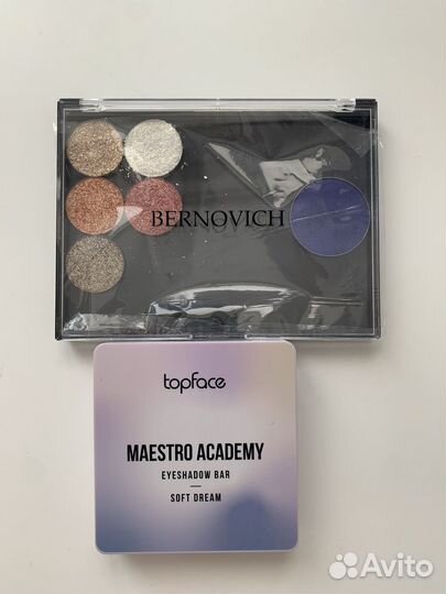 Косметика новая Inglot Manly Bernovich и др