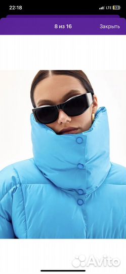 Пуховик зимний toptop