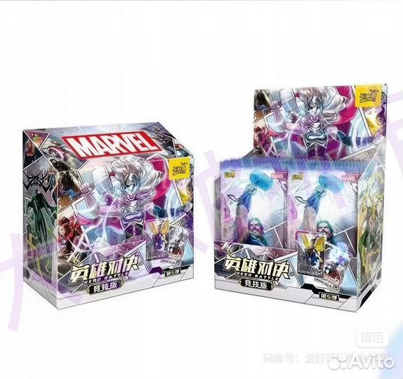 Коллекционные карточки Марвел / Мстители Kayou