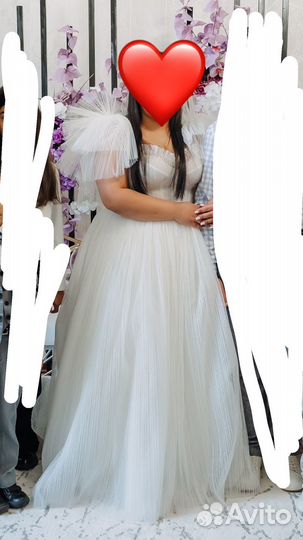 Свадебное платье бу