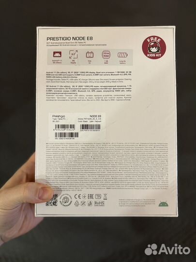 Новый планшет Prestigio F8