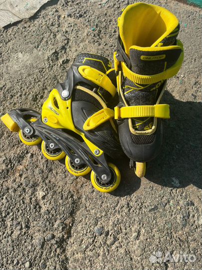 Роликовые коньки детские раздвижные