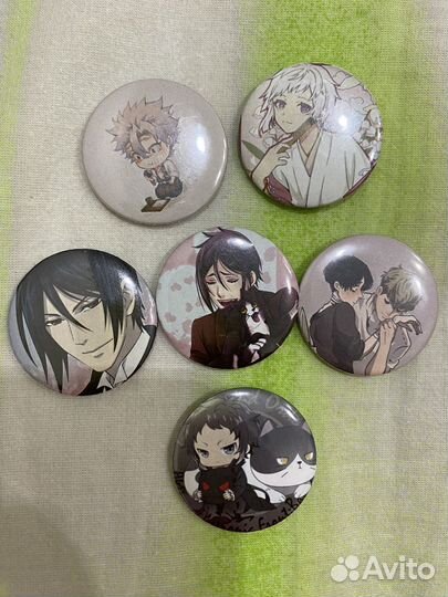 Значки с аниме