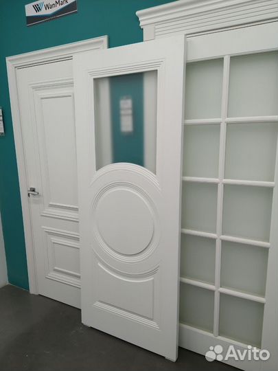 Дверь межкомнатная в эмали комплект