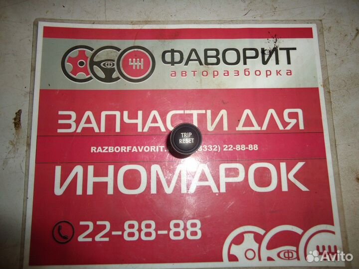 Кнопка многофункциональная (trip reset)