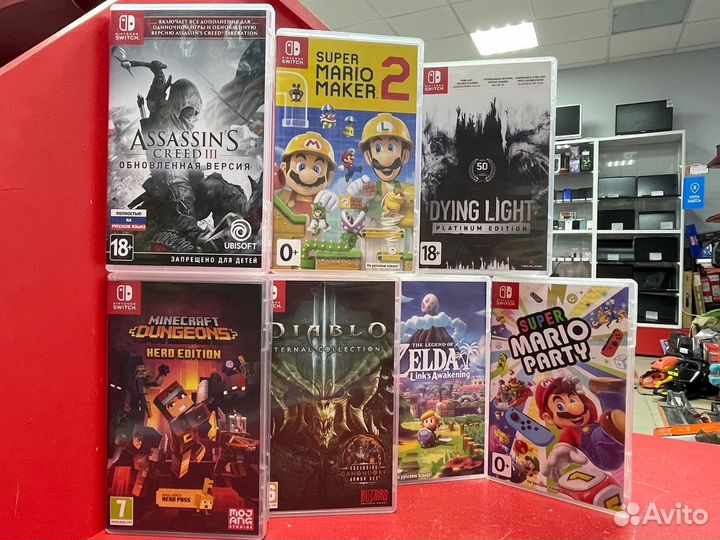 Игры для Nintendo Switch, PS4. PS3, xbox ONE