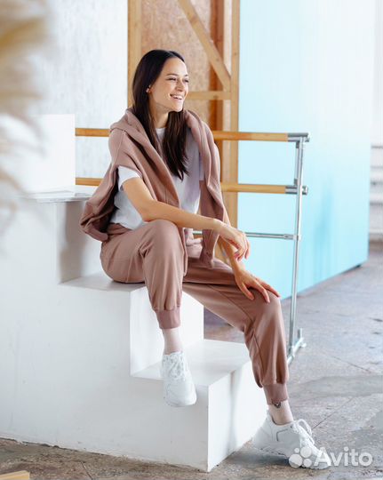 Спортивный костюм унисекс (худи + джоггеры), новый