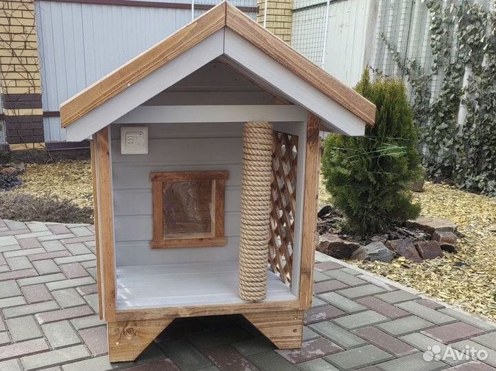 Домик для кошки, уличный