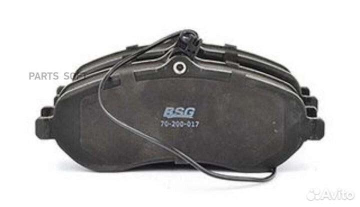 BSG auto parts BSG 70-200-017 Колодки тормозные ci