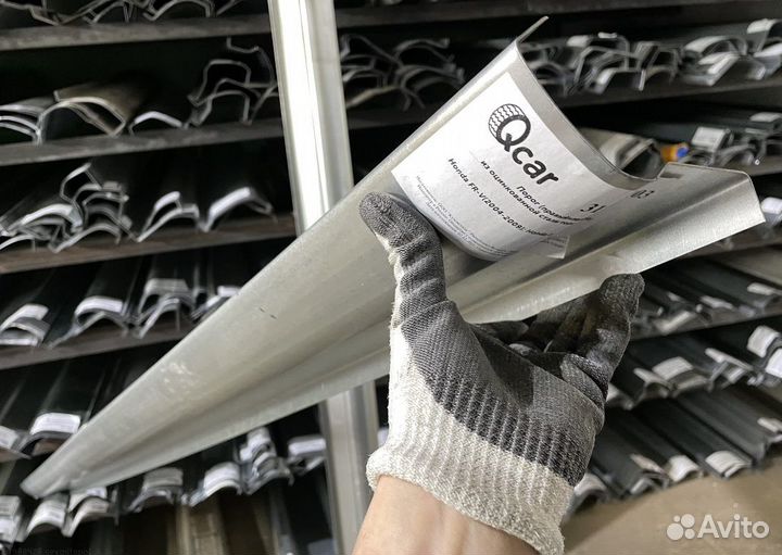 Порог Honda FR-V 2004-2009, Honda Edix 2004-2009(0