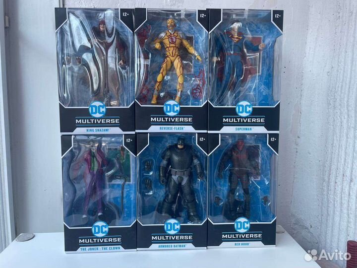 Фигурка dc comics batman joker flash mcfarlane