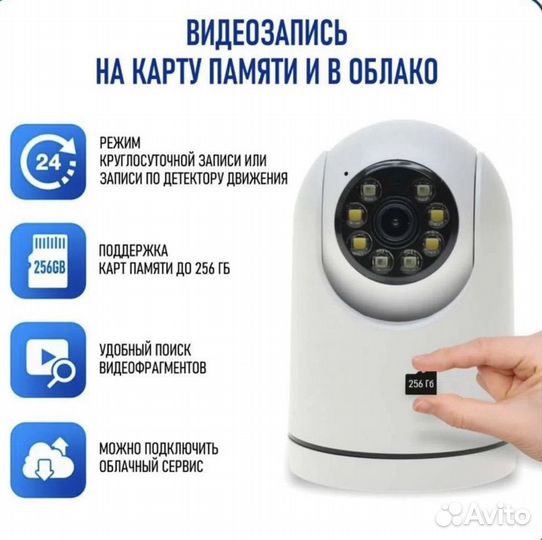 Wi-Fi камера видеонаблюдения для магазина