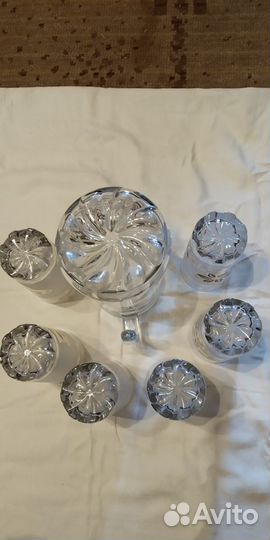 Набор кувшин и стаканы,стаканы