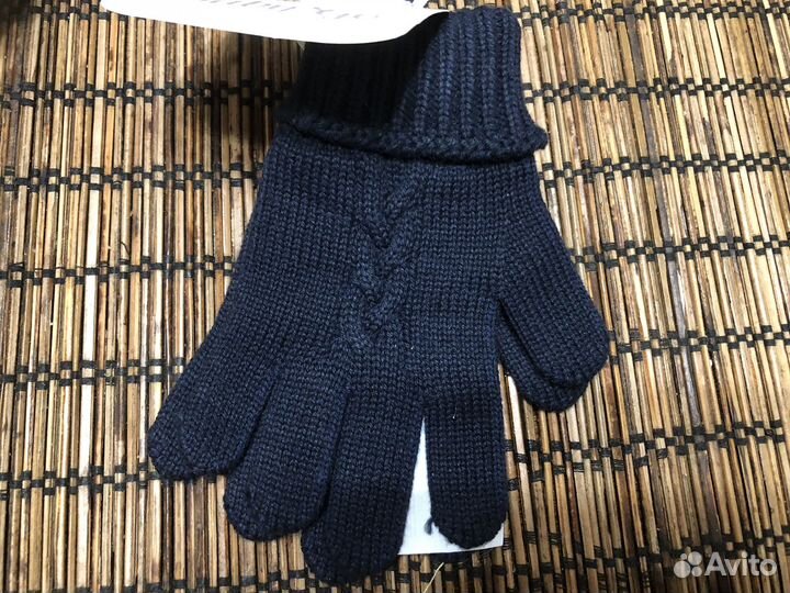 Перчатки демисезонные для мальчика размер 12