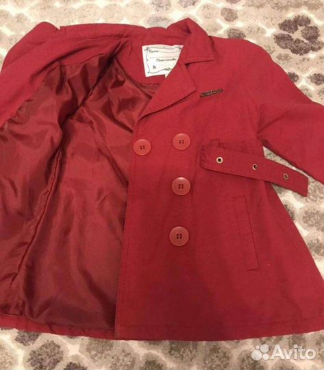 Пальто для девочки 92