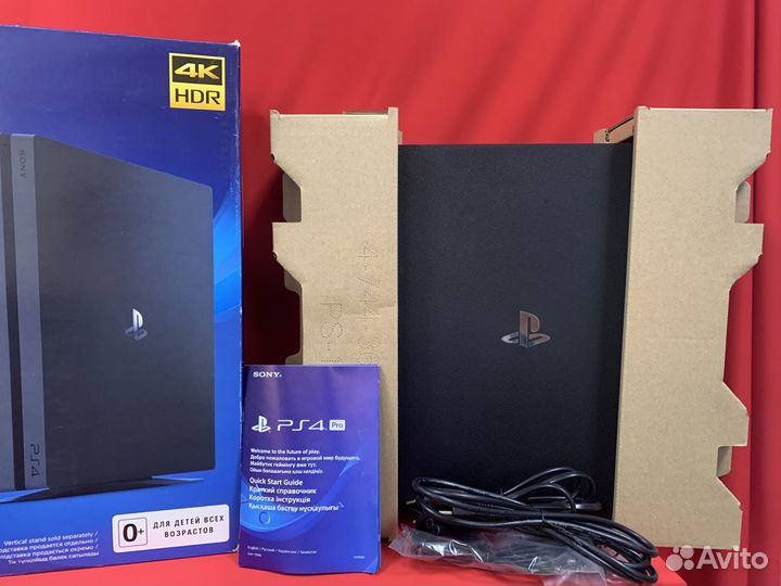 Sony playstation 4 pro черная