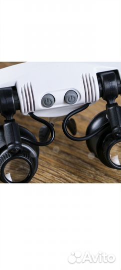 Очки лупа с подсветкой