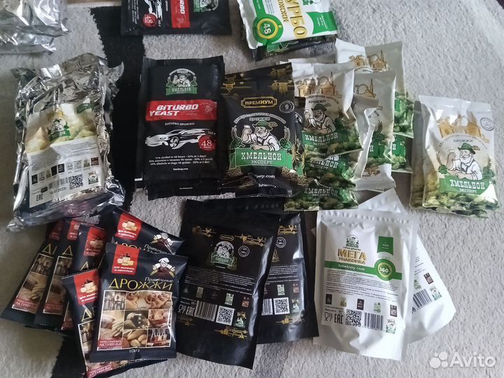 Дрожжи спиртовые