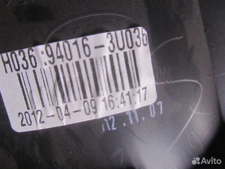 Панель приборов KIA Sportage 3 94016-3U036