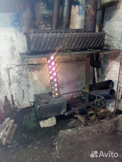 Печь на отработке