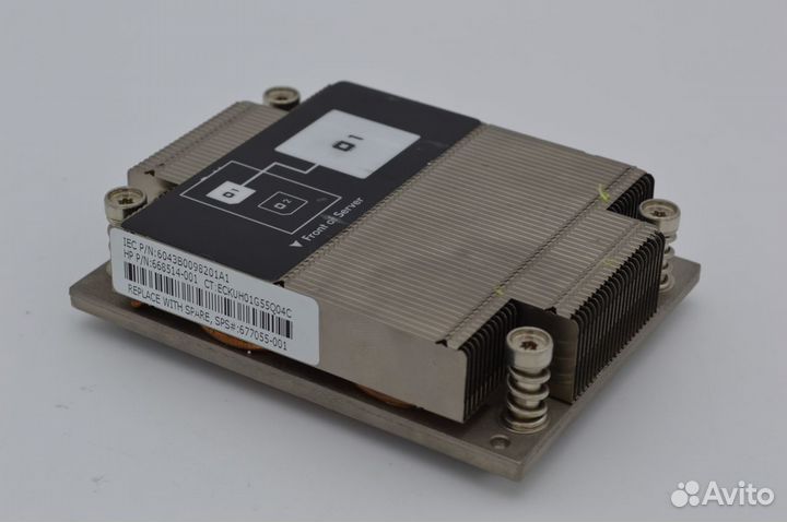 Радиатор №1 для DL160G8 668514-001