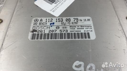 Блок управления двигателем mercedes benz M-class W