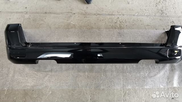 Бампер задний УАЗ Патриот Черный металлик