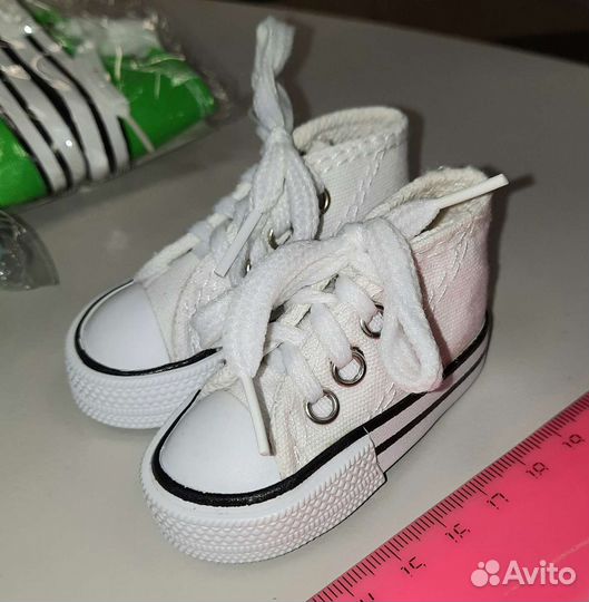 Обувь кеды для кукол 7 см