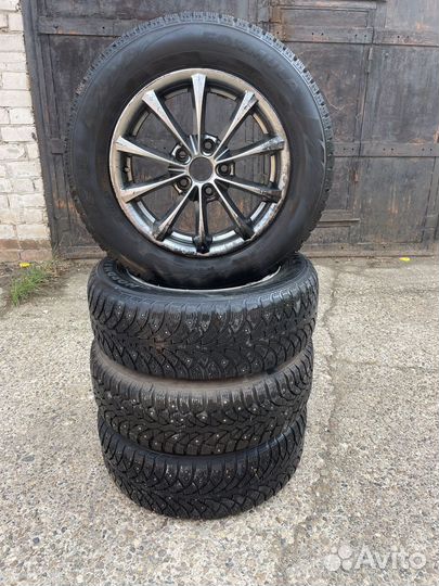 Литье r15 на зимней резине