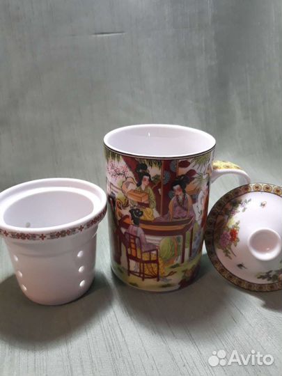 Кружка заварочная с ситом