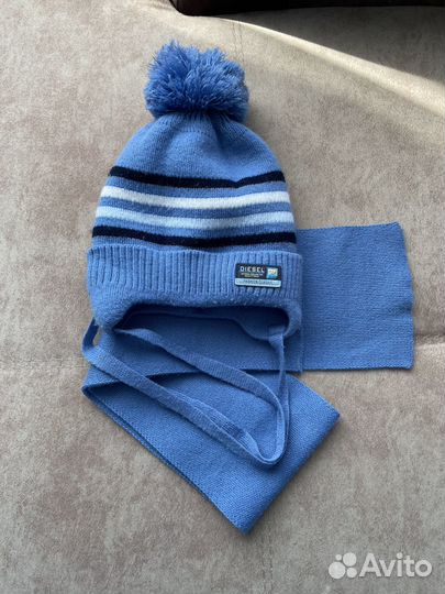 Шапка+шарф весна